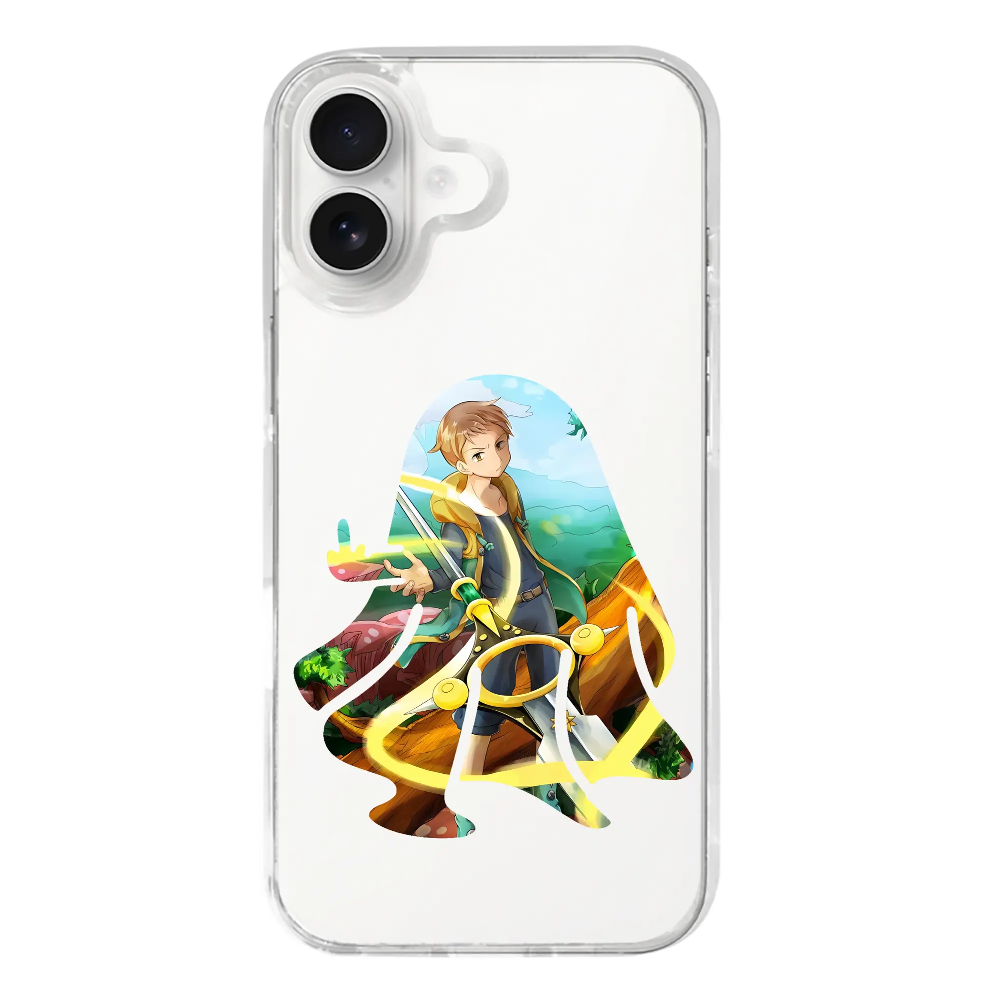 七つの大罪 グッズ キング - iPhone 17シリーズ 透明スマホケース – 薄型・耐衝撃・精密フィット保護カバー